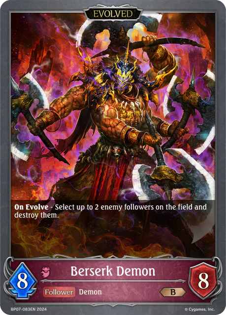 Berserk Demon (Evolved)