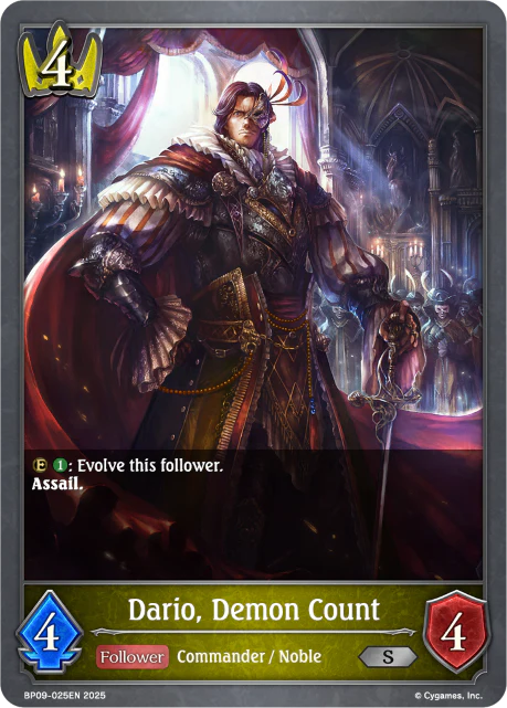 Dario, Demon Count