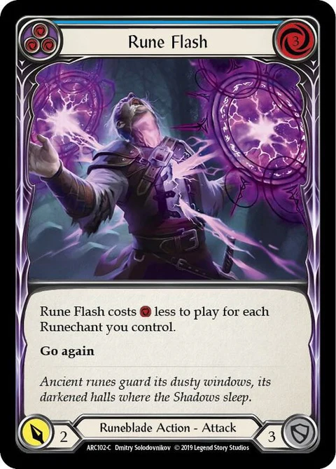 Rune Flash (Blue) (ARC102)
