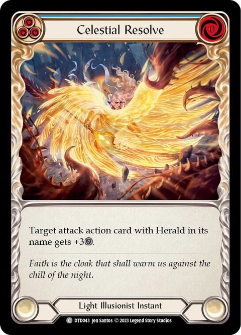 Celestial Resolve (Blue) (DTD043)