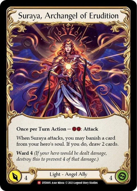 Figment of Erudition // Suraya, Archangel of Erudition (DTD005)