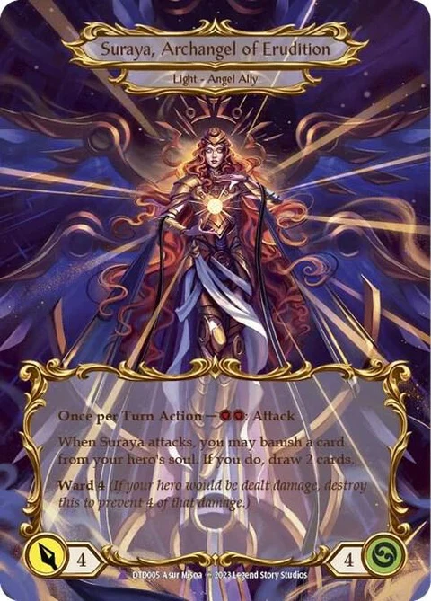 Figment of Erudition // Suraya, Archangel of Erudition (DTD005-MV)