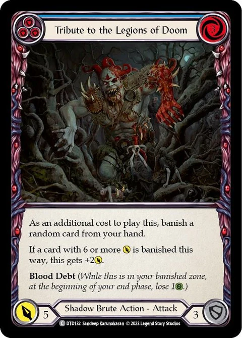 Tribute to the Legions of Doom (Blue) (DTD132)