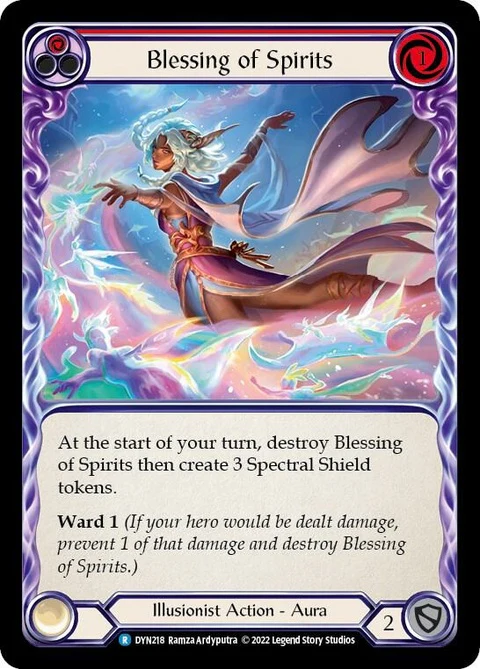 Blessing of Spirits (Red) (DYN218)