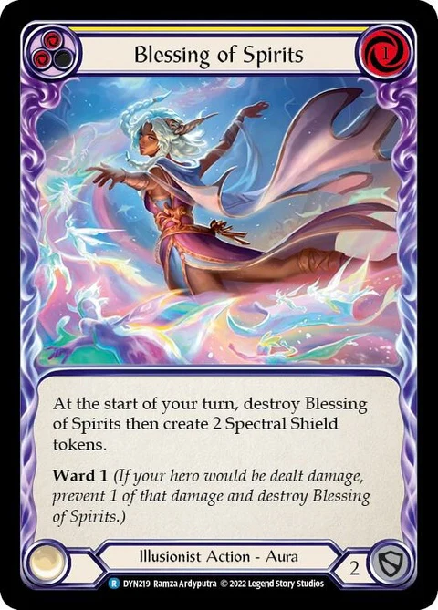 Blessing of Spirits (Yellow) (DYN219)
