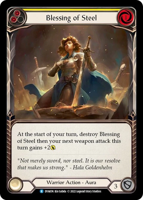 Blessing of Steel (Yellow) (DYN074)