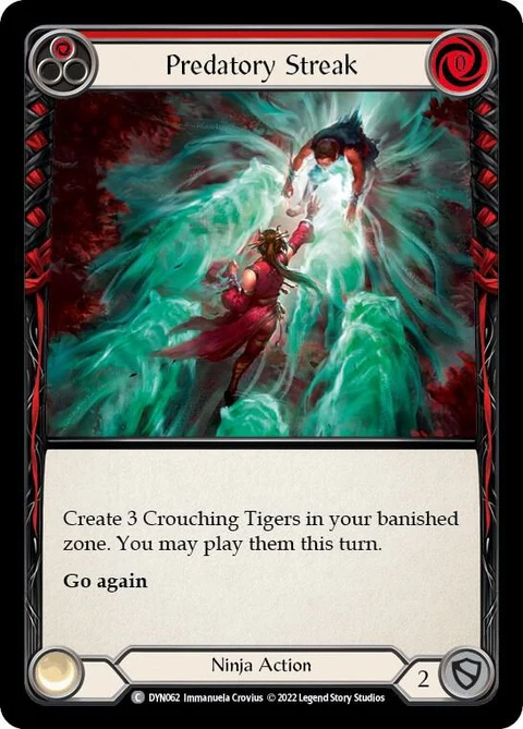 Predatory Streak (Red) (DYN062)