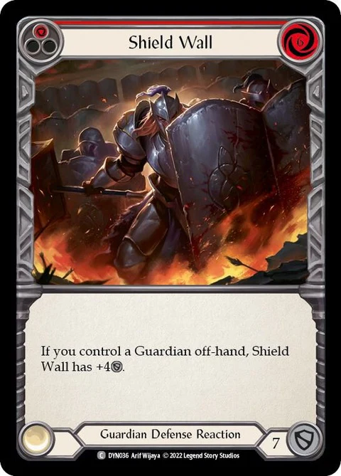 Shield Wall (Red) (DYN036)