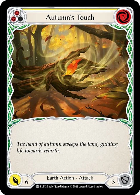 Autumn's Touch (Yellow) (ELE129)