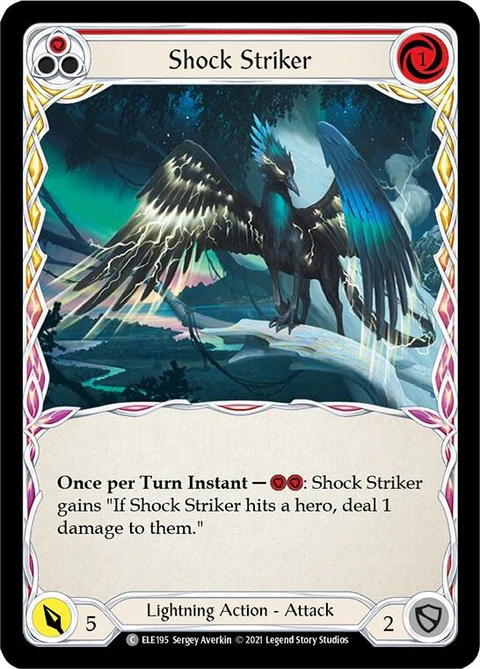 Shock Striker (Red) (ELE195)