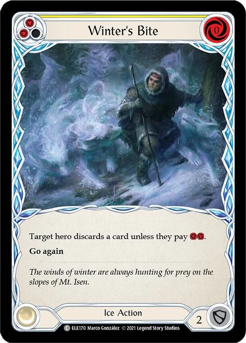 Winter's Bite (Yellow) (ELE170)