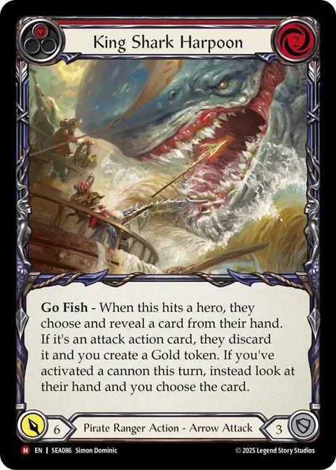 King Shark Harpoon (SEA086)