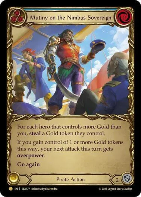 Mutiny on the Nimbus Sovereign (Treasure) (SEA177)