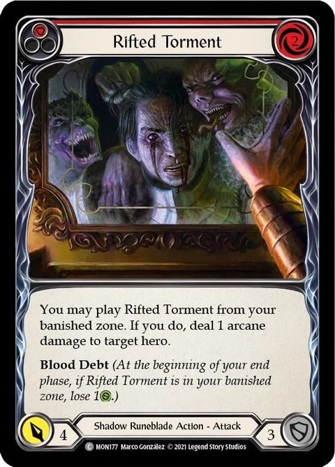 Rifted Torment (Red) (MON177)