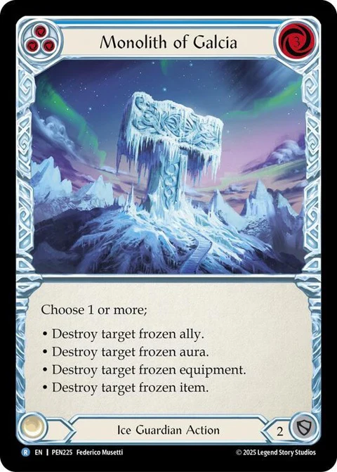 Monolith Of Galcia (Blue) (PEN225)