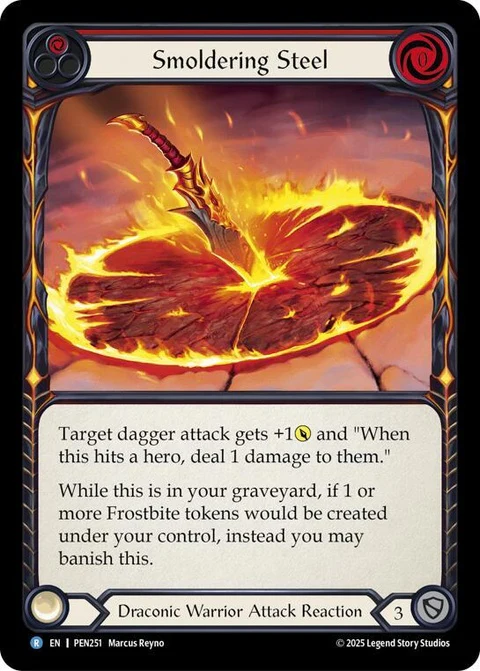 Smoldering Steel (Red) (PEN251)