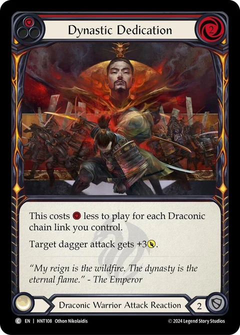 Dynastic Dedication (Red) (HNT108)