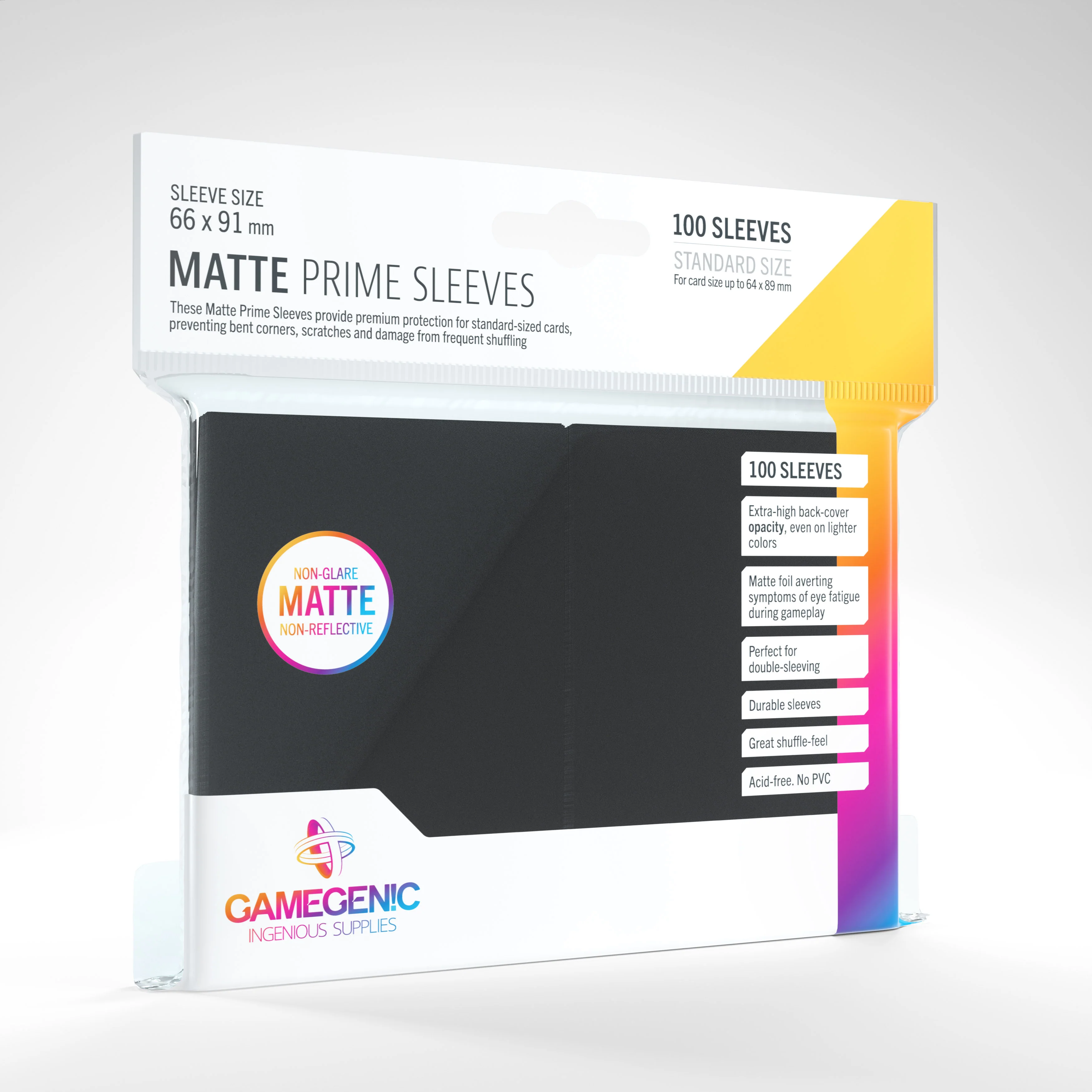 Gamegenic Matte Prime Sleeves - 100 ct. - Image 4