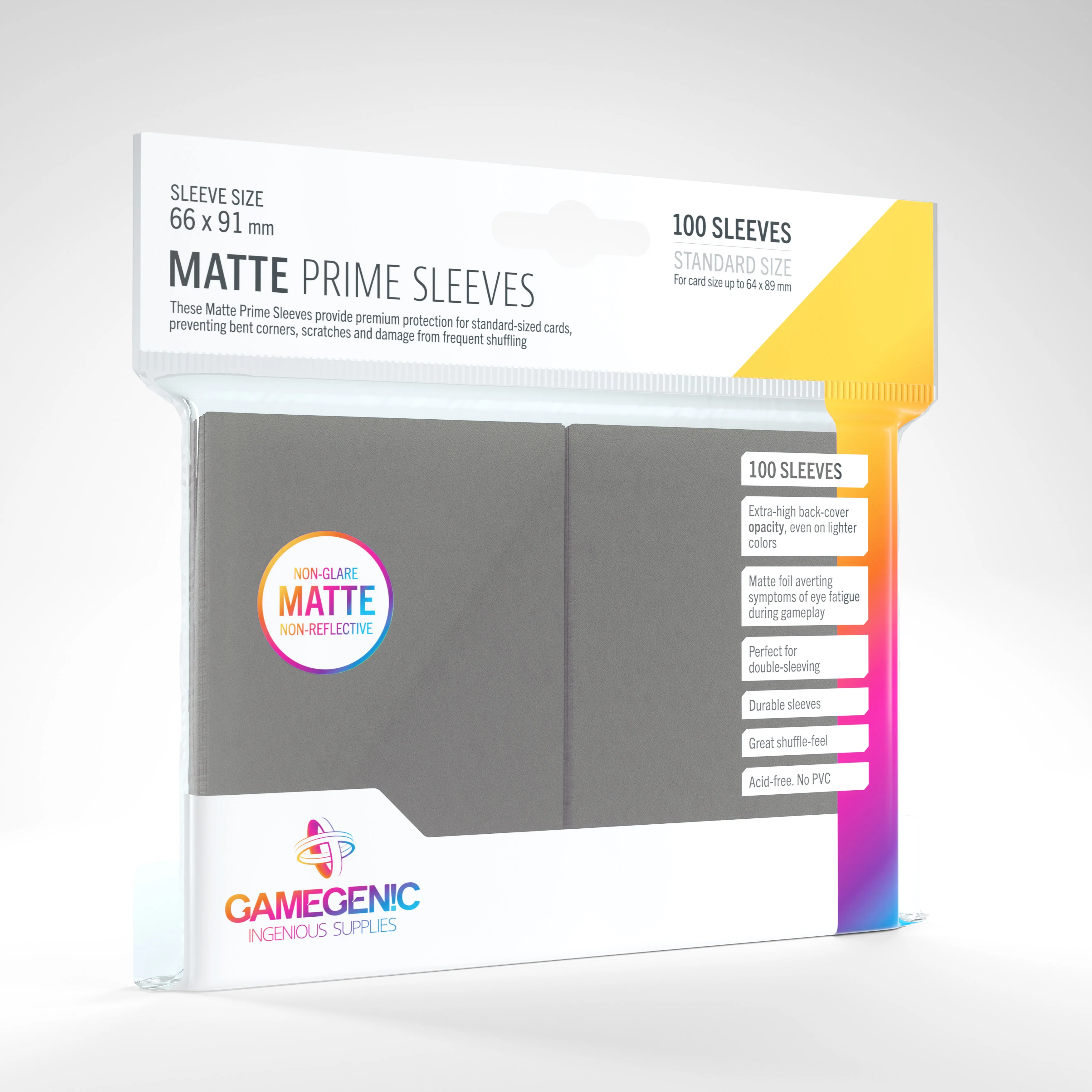 Gamegenic Matte Prime Sleeves - 100 ct. - Image 5