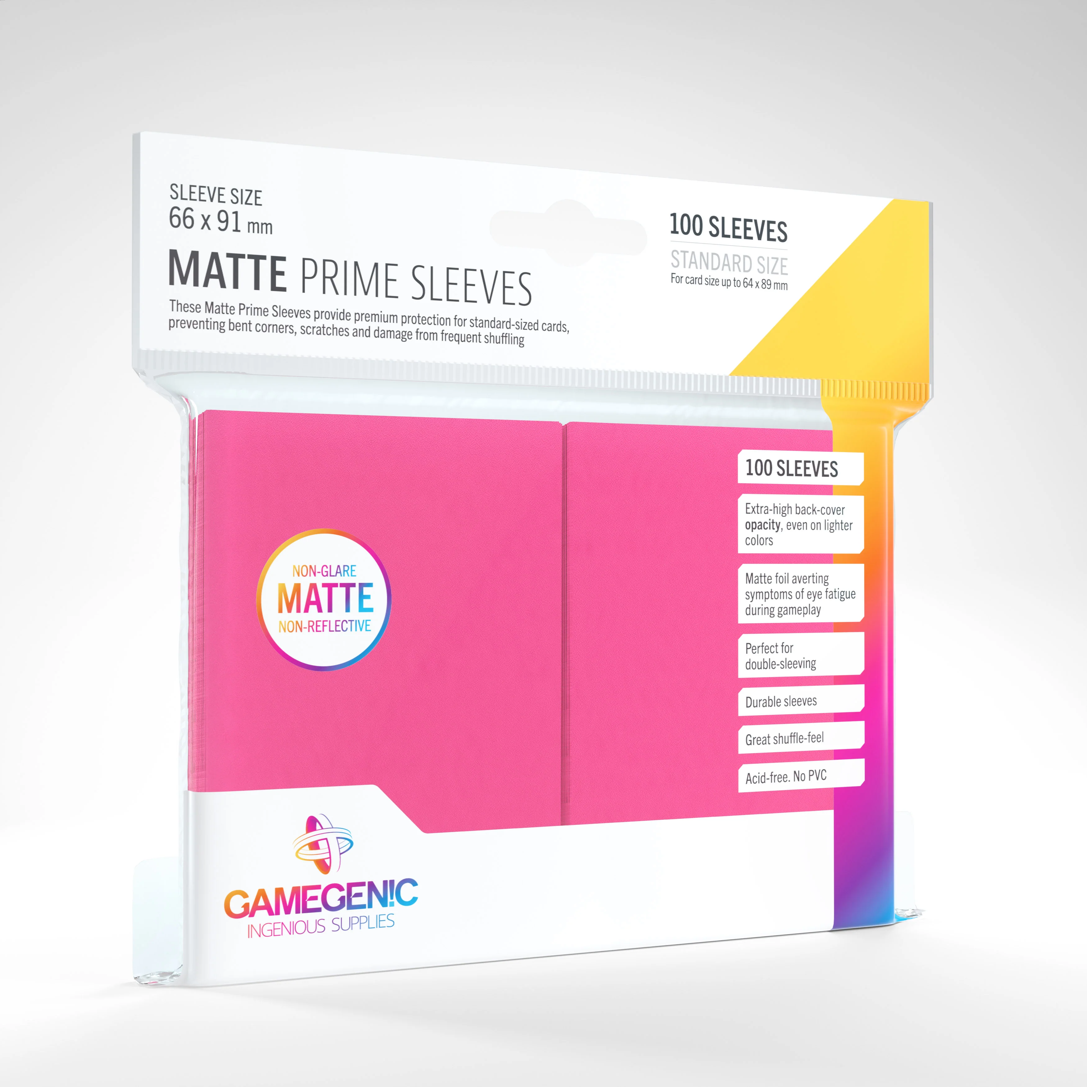 Gamegenic Matte Prime Sleeves - 100 ct. - Image 6