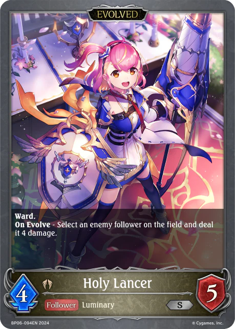 Holy Lancer (Evolved)