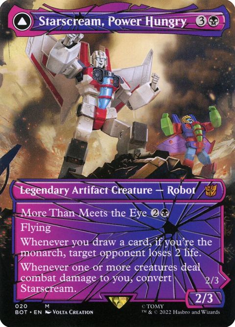 Starscream, Power Hungry // Starscream, Seeker Leader (20)