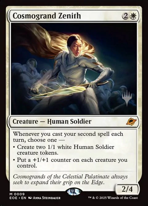 Cosmogrand Zenith (9p) - Planeswalker Stamped