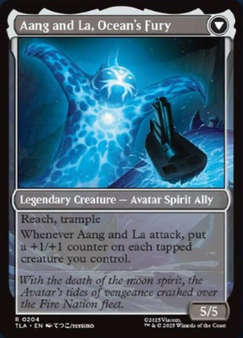 Aang, Swift Savior // Aang and La, Ocean's Fury (204) - Image 2