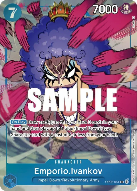Emporio.Ivankov (OP02-051) - Alternative Art