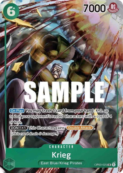 Krieg (OP03-025) - Alternative Art