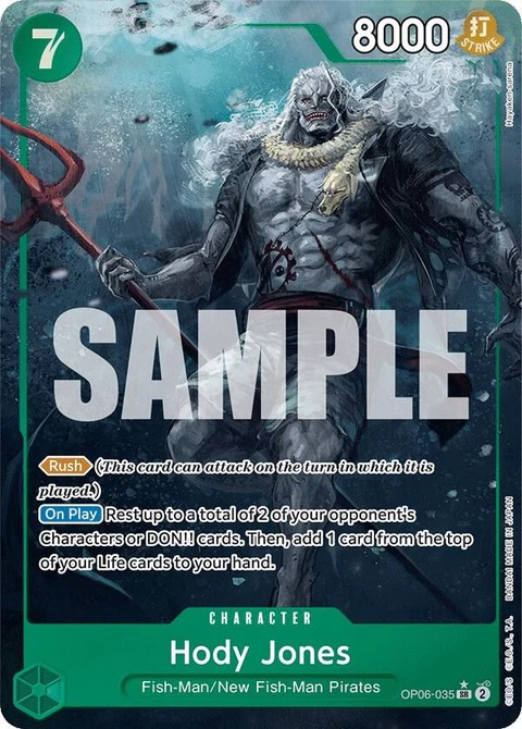 Hody Jones (OP06-035) - Alternative Art