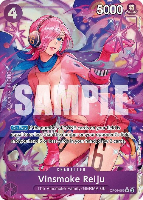 Vinsmoke Reiju (OP06-069) - Alternative Art