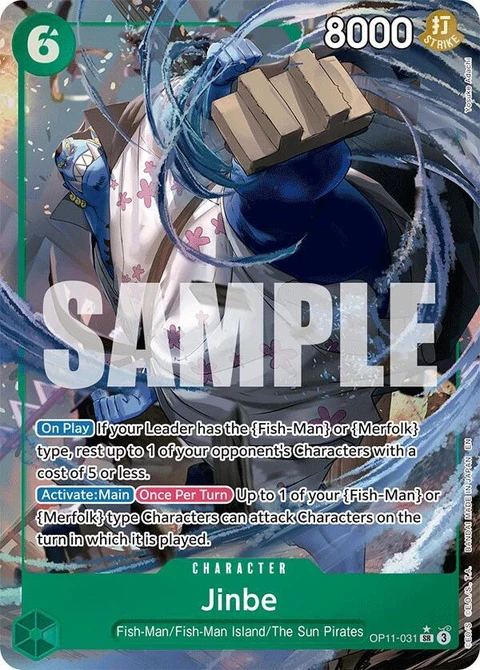 Jinbe (OP11-031) - Alternative Art