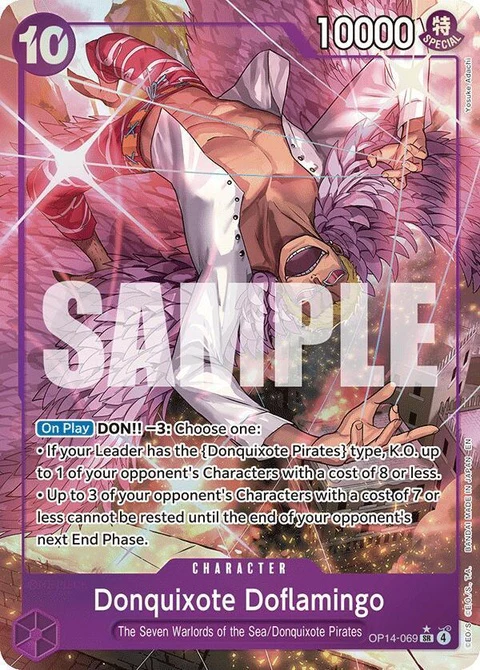 Donquixote Doflamingo - Op14-069 (OP14-069) - Alternative Art