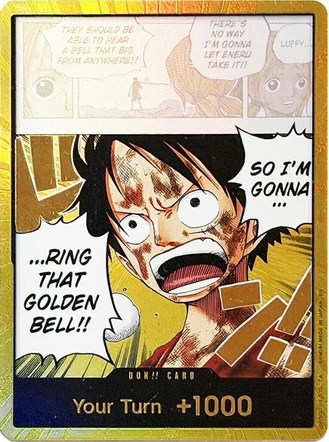 Don!! Card (DON) - Luffy, Gold