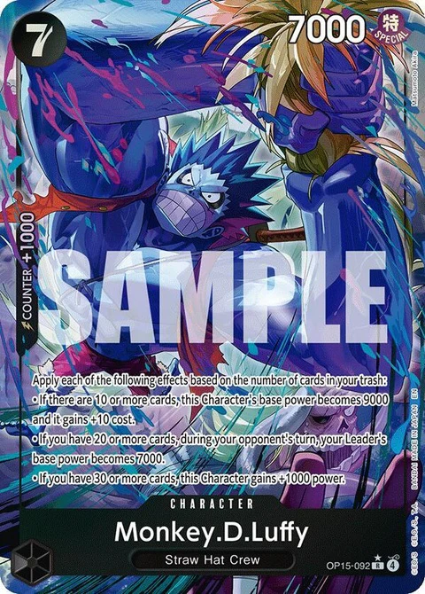 Monkey.D.Luffy (OP15-092) - Op15-092, Alternative Art