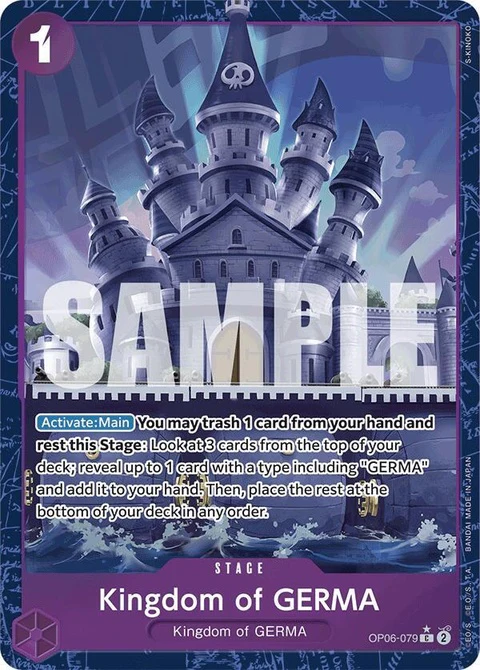 Kingdom Of Germa (OP06-079) - Alternative Art