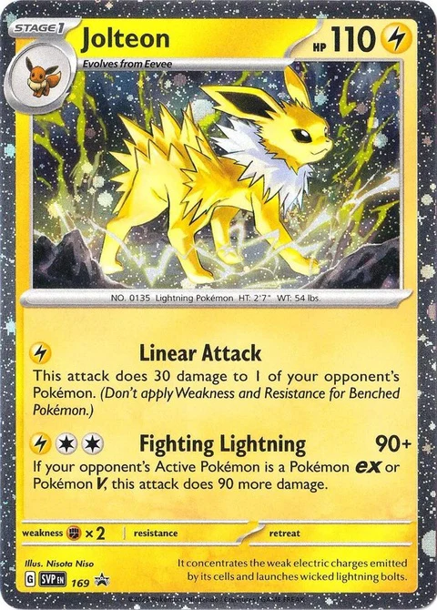 Jolteon - Cosmos Holo (169)
