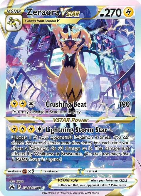 Zeraora Vstar (GG43/GG70)