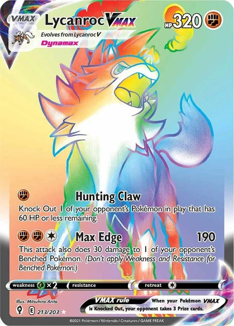 Lycanroc Vmax - Secret (213)
