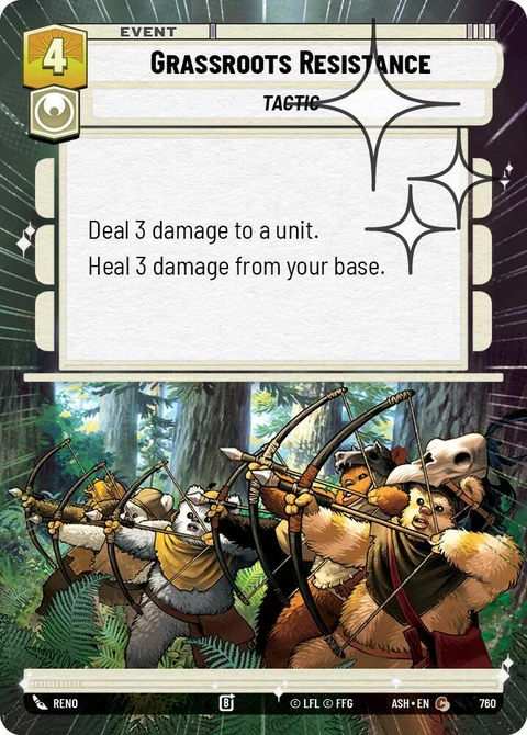 Grassroots Resistance (760) - Hyperspace Foil