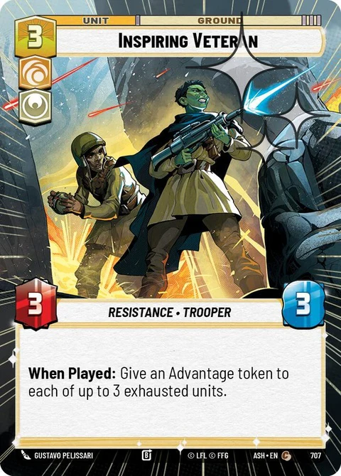 Inspiring Veteran (707) - Hyperspace Foil