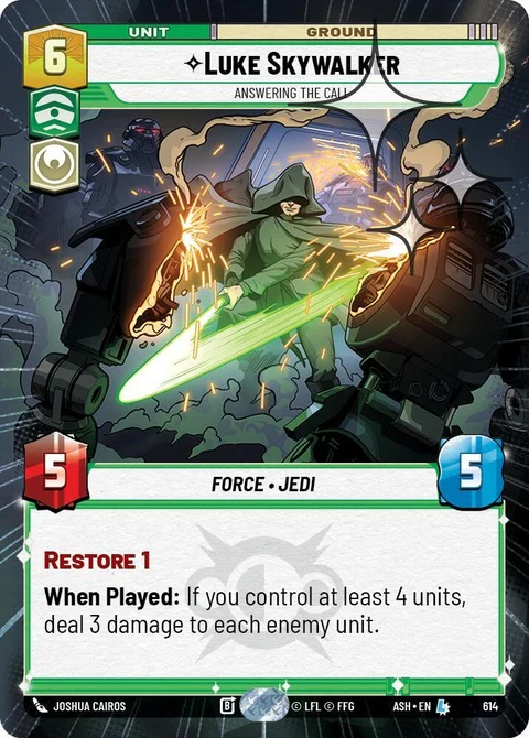 Luke Skywalker (614) - Hyperspace Foil