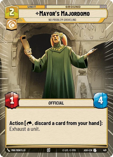 Mayor's Majordomo (481) - Hyperspace