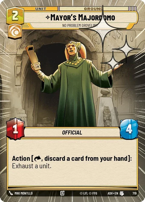 Mayor's Majordomo (719) - Hyperspace Foil
