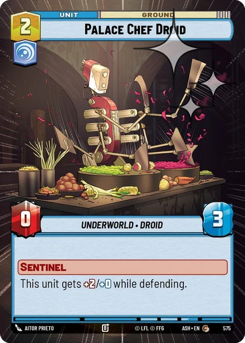 Palace Chef Droid (575) - Hyperspace Foil