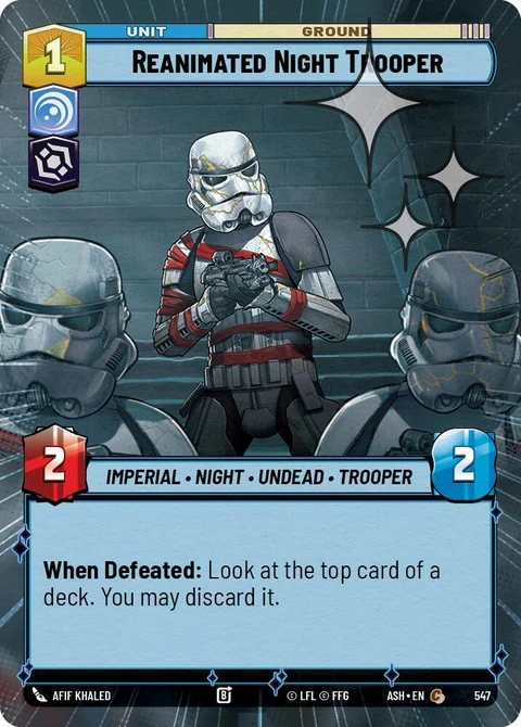 Reanimated Night Trooper (547) - Hyperspace Foil