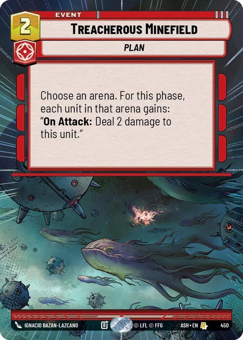 Treacherous Minefield (450) - Hyperspace