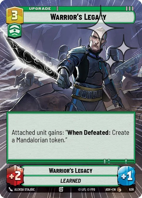 Warrior's Legacy (636) - Hyperspace Foil