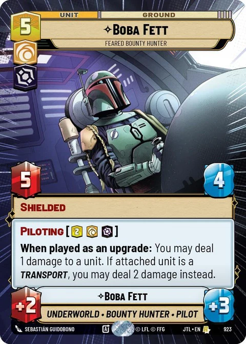 Boba Fett (923) - Hyperspace Foil